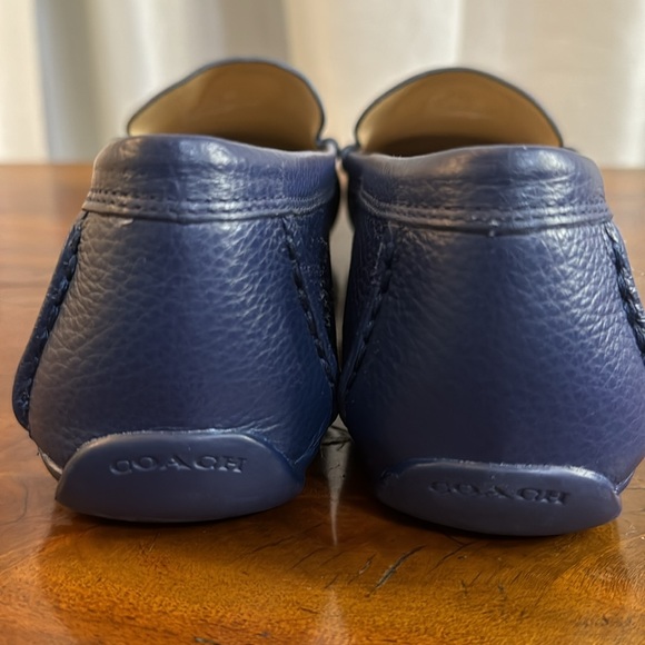 NEW!! Marley Leather Logo Slip-On Driver Loafers - Picture 5 of 5